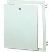 Стальная рамка с дверцей, замком, ножками