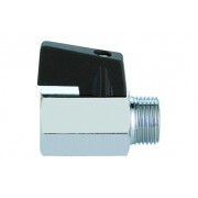 Кран шаров.MIGNON , 1/2"ВН, черн.