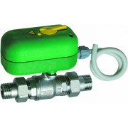 2-х ход. зон. шар.кран с серв. и ручн. деблок. 220 В, 1", НР