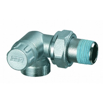 Вентиль запорный трехосевой левосторонний, 1/2" ВР Вентиль запорный трехосевой левосторонний, 1/2" ВР