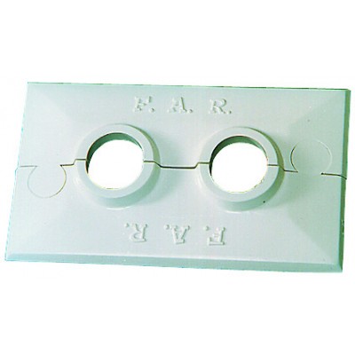 Пластиковая розетка для узлов нижнего подключения O 18 мм FV 6150 1 Пластиковая розетка для узлов нижнего подключения O 18 мм FV 6150 1