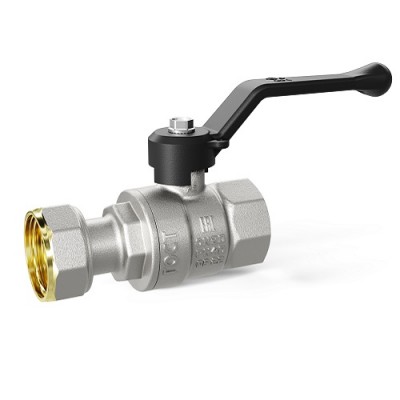 Кран шаровой латунный LD Pride 47.20.В-НкГк.Р с накидной гайкой, ручка-рычаг, 3/4" Кран шаровой латунный LD Pride 47.20.В-НкГк.Р с накидной гайкой, ручка-рычаг, 3/4"