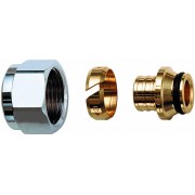 Концовка для пласт. труб 16х2,2 евроконус 1/2"