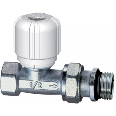 Вентиль термостатич. прямой с преднастройкой, 3/4"ВР, EPDM Вентиль термостатич. прямой с преднастройкой, 3/4"ВР, EPDM