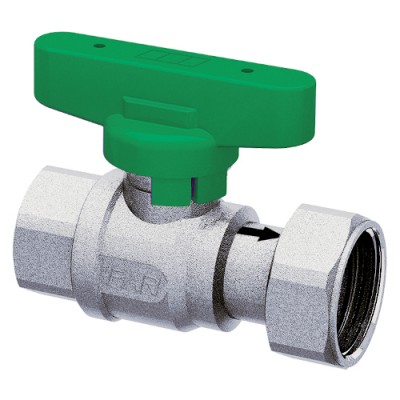 Кран шаровой хром. с обрат.клапаном, 1/2'ВР-3/4"накид.гайка (бабочка, зелен.) Кран шаровой хром. с обрат.клапаном, 1/2'ВР-3/4"накид.гайка (бабочка, зелен.)