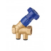 Клапан балансировочный ручной 787ОТ/2R 1 1/2" обычн. латунь Kvs=25,12 PN25 BB без изм. ниппелей