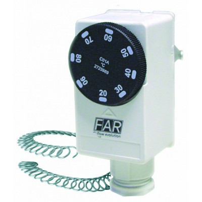 Термостат накладной, +20…+90°С Термостат накладной, +20…+90°С