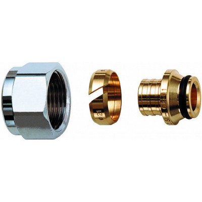 Концовка для пласт. труб 20х2 евроконус 3/4" Концовка для пласт. труб 20х2 евроконус 3/4"