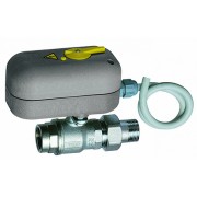 2-х ход. зон. шар.кран с ручн. деблок. 220 В, 3/4", НР-ВР, 8 сек