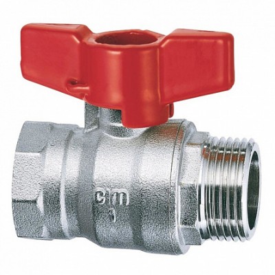 Шаровой кран серии RED6, 3/4" ВН, ручка-бабочка CIM RED6/1MF 34 (Арт.:CIM RED6/1MF 34) Шаровой кран серии RED6, 3/4" ВН, ручка-бабочка CIM RED6/1MF 34 (Арт.:CIM RED6/1MF 34)