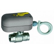 2-х ход. зон. шар.кран с ручн. деблок. 220 В, 1/2", ВР, 8 сек