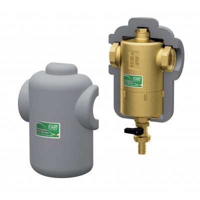 Грязеуловитель 1 1/2 с магнит.,сливн.кран,в теплоизоляц. Грязеуловитель 1 1/2 с магнит.,сливн.кран,в теплоизоляц.