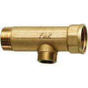 Коллектор 1" (ВР-НР) с 1 отв. 3/4" НР (межосев. 100 мм)