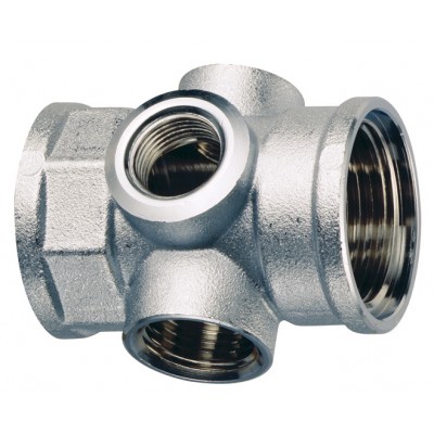 Хр. узел-переходник с 3 отв. 1" Хр. узел-переходник с 3 отв. 1"