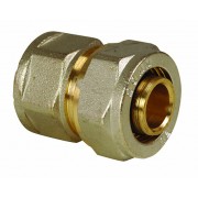 Соединитель обжимной с переходом на внутреннюю резьбу 16х1/2" (Арт.:EU.MY6502 16x12)