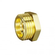 Футорка DN20х15 (3/4"НР х 1/2" ВР) латунь