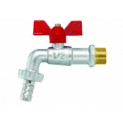 Кран шаров.GARDEN, 1/2", крас.бабочка Кран шаров.GARDEN, 1/2", крас.бабочка