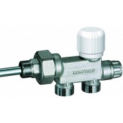 Узел нижнего подкл.с терморег. Вент. (для 1-трубн.систем) 1/2" М24х19