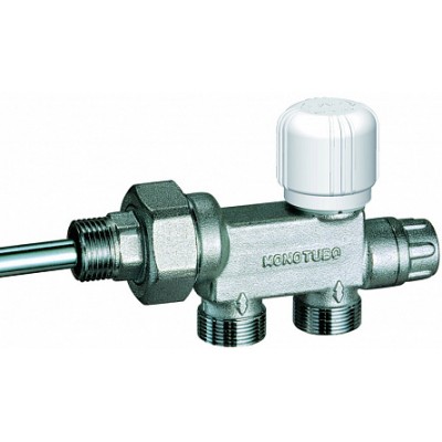 Узел нижнего подкл.с терморег. Вент. (для 1-трубн.систем) 1/2" М24х19 Узел нижнего подкл.с терморег. Вент. (для 1-трубн.систем) 1/2" М24х19