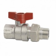 Шаровой кран сер.16, 1"(В-американка), ручка-бабочка CIM 346/16 1 (Арт.:CIM 346/16 1)