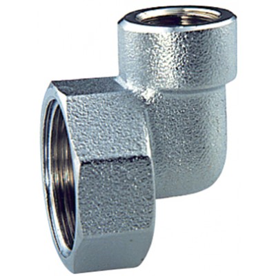 Переходник угловой, хром., 3/4"ВР X 1/4"ВР Переходник угловой, хром., 3/4"ВР X 1/4"ВР