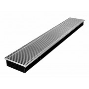 Конвектор внутрипольный Gekon Eco с решеткой RNA H08 L140 T30 (без клапана)
