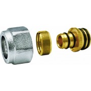 Соединитель обжимной коллекторный для металлополимерной трубы O16x2 - 1/2" EU.ST3273035 16x2x12_k