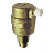 Воздухоотводчик GAISER автом. прям. с бок. выпуском 1/2"НР с обр.клап.,латун.