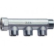 Коллект. 1" (ВР-НР) с 3 отв. М24х19 (межосев. 36 мм)