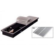 Конвектор внутрипольный Gekon Vent с решеткой RNA H11 L340 T38 (без клапана)