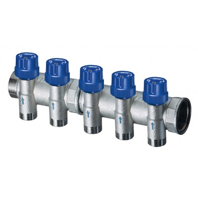 Терморег.коллектор 1, 8 отв.3/4 EUROKONUS Терморег.коллектор 1, 8 отв.3/4 EUROKONUS