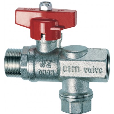 Шар. кран 1/2" -М24х19 с фильтром Шар. кран 1/2" -М24х19 с фильтром