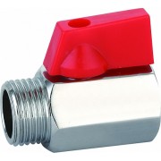 Кран шаровой MINI 1/2" внутренняя - наружная резьба EU.ST1089030 12 (Арт.:EU.ST1089030 12)