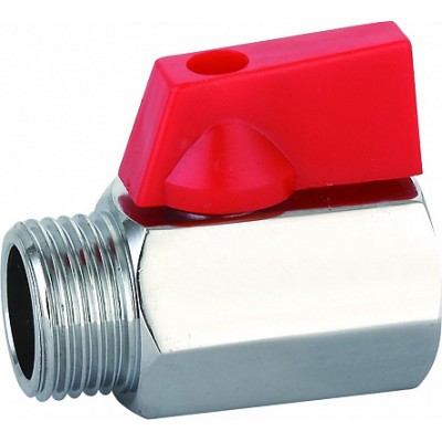 Кран шаровой MINI 1/2" внутренняя - наружная резьба EU.ST1089030 12 (Арт.:EU.ST1089030 12) Кран шаровой MINI 1/2" внутренняя - наружная резьба EU.ST1089030 12 (Арт.:EU.ST1089030 12)