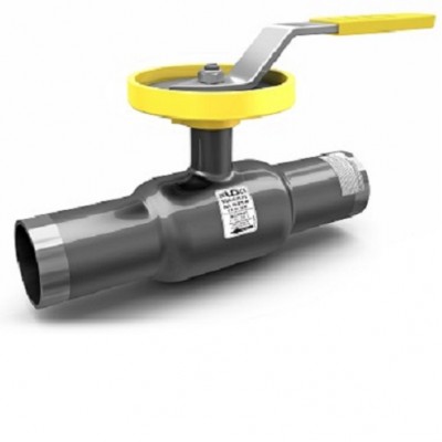 Кран шаровой стальной LD КШ.Ц.П.Regula 025.040.02, DN 25, PN 40, приварной, регулирующий Кран шаровой стальной LD КШ.Ц.П.Regula 025.040.02, DN 25, PN 40, приварной, регулирующий