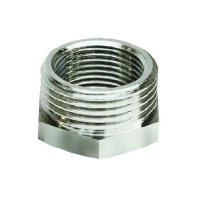 Футорка никел. НР-ВР 1/2"х 3/8" Футорка никел. НР-ВР 1/2"х 3/8"