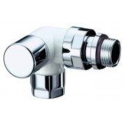 Трехосев.зап.вентиль левосторонний TOPline, 1/2" гайка М24х19(бел/серебро)/Замена на FL 0132 12P/