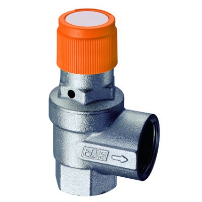 Авт.предохран.клапан1/2(ВР)х3/4(ВР), 6 бар, 160 град. Авт.предохран.клапан1/2(ВР)х3/4(ВР), 6 бар, 160 град.