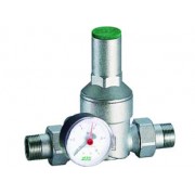 Редуктор хром. 3/4" (НР-НР), с манометром