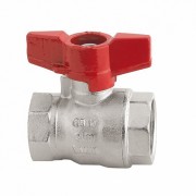 Шар. кран серии RED6, 3/4 ВВ, бабочка, НОВЫЙ КОД CIM RED6 B 34 CIM RED6/1 34 (Арт.:CIM RED6/1 34)