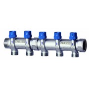 Терморегул. коллектор 1 1/2" с 3 отв. НР М33х1,5