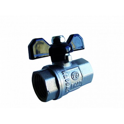 Кран шаровой Comfort (ручка-бабочка) 1" внутренняя - внутренняя резьба EU.SD8003100 1 (Арт.:EU.SD8003100 1) Кран шаровой Comfort (ручка-бабочка) 1" внутренняя - внутренняя резьба EU.SD8003100 1 (Арт.:EU.SD8003100 1)