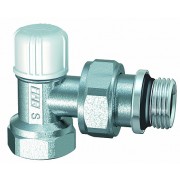 Вентиль запорный угловой 1/2" ВР, EPDM (аналог FV 1200 12)