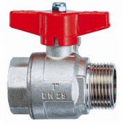 Кран шаровой 301/14 1.1/2" серии Т14 полнопроходной PN32 BН бабочка Cimberio