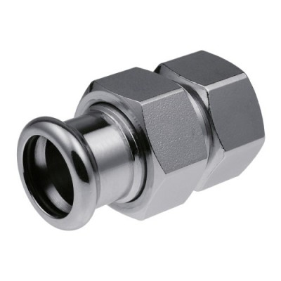 Соединитель разъемный с внутр. резьбой press, KAN-therm Steel/Steel Sprinkler - 22xR3/4" Соединитель разъемный с внутр. резьбой press, KAN-therm Steel/Steel Sprinkler - 22xR3/4"