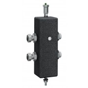 Гидроразделит. в изоляции 1 1/4" д/арт.2191 с авт.воздухоотвод., слив.кран, накид.гайк.