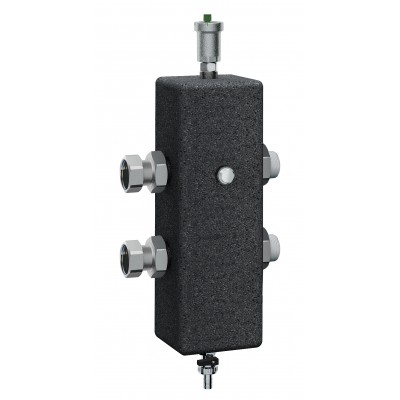 Гидроразделит. в изоляции 1 1/4" д/арт.2191 с авт.воздухоотвод., слив.кран, накид.гайк. Гидроразделит. в изоляции 1 1/4" д/арт.2191 с авт.воздухоотвод., слив.кран, накид.гайк.