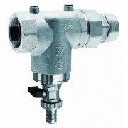 Фильтр 3/4" НР-ВР, с манометром, 100мкм, Max: 95 °C, 25 бар