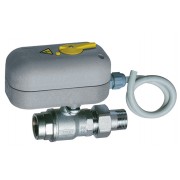 2-х ход. зон. шар.кран с ручн. деблок. 220 В, 1 1/4", НР-ВР, 8 сек