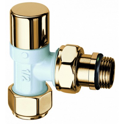 Угл. зап. вентиль 1/2" гайка М24х19 (бел/золот)/Снят с произ-ва/ Угл. зап. вентиль 1/2" гайка М24х19 (бел/золот)/Снят с произ-ва/